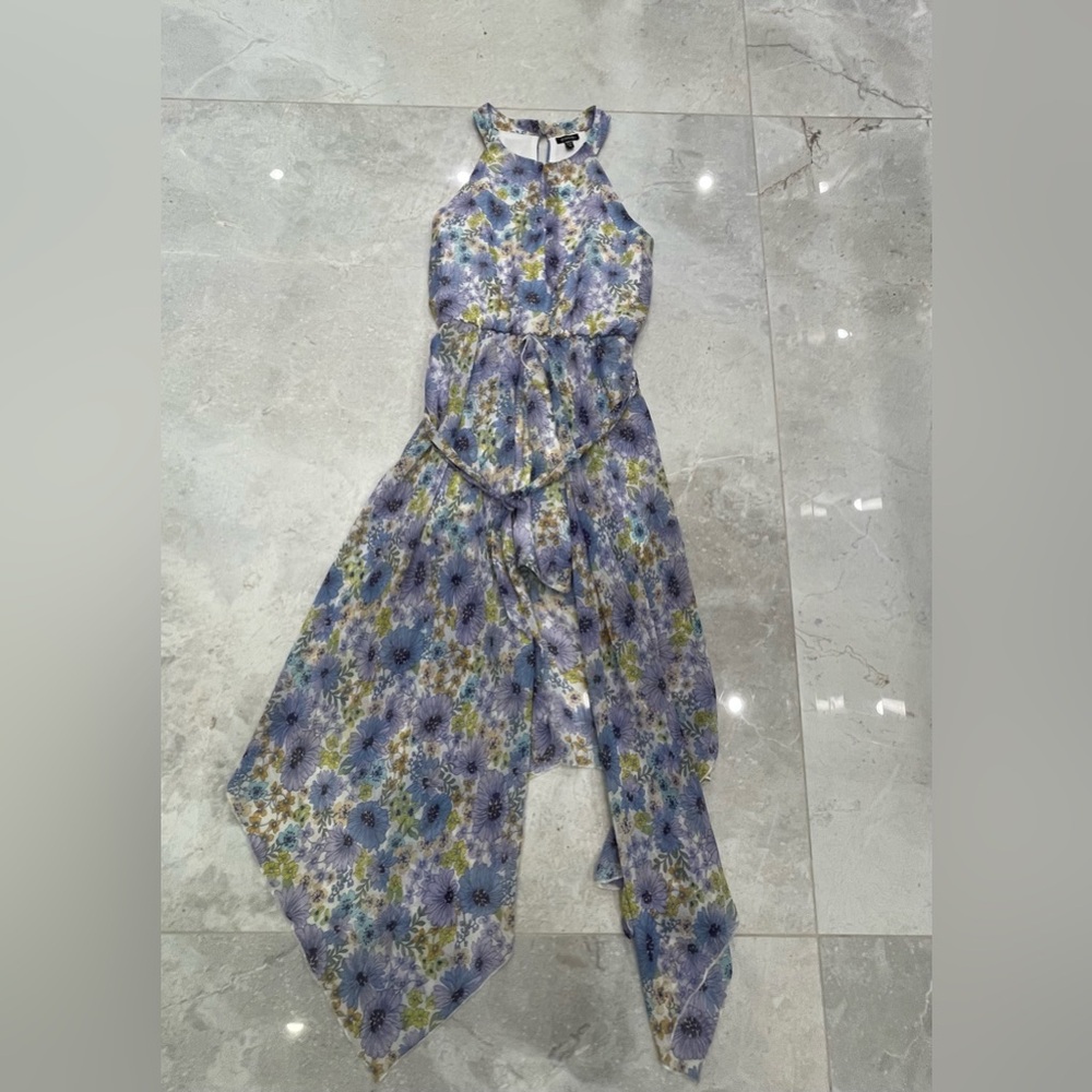 Girls Zunie Flowy Maxi Dress with Slit - Size 16